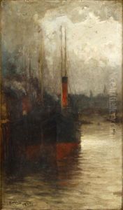 Steamboats By A Quay