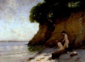 Two Nudes By The Shore Two Nudes By The Shore
