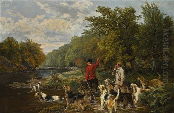 Otter Hunt On The Lowther - view 1