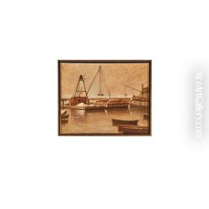 Untitled (seascape) by Thomas Satterwhite Noble