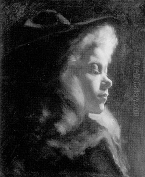 Profile Of A Blond Woman - view 1
