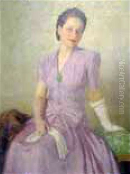 Portrait Of Artist Greta Kempton - view 1