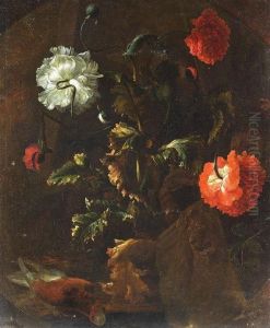 Blumenstillleben by Abraham Bisschop Dordrecht