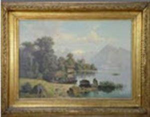 Paysage Lac Et Montagnes
