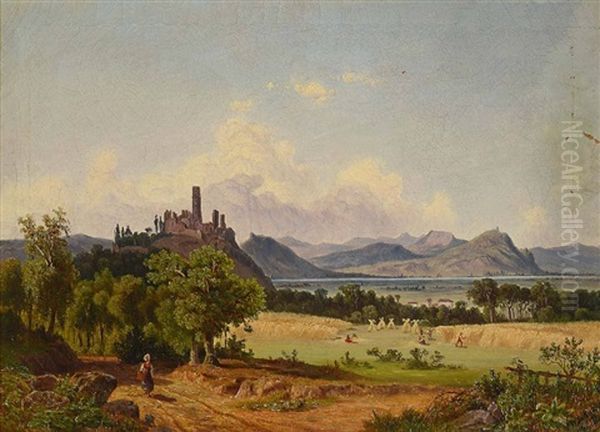 Blick Auf Die Godesburg - view 1