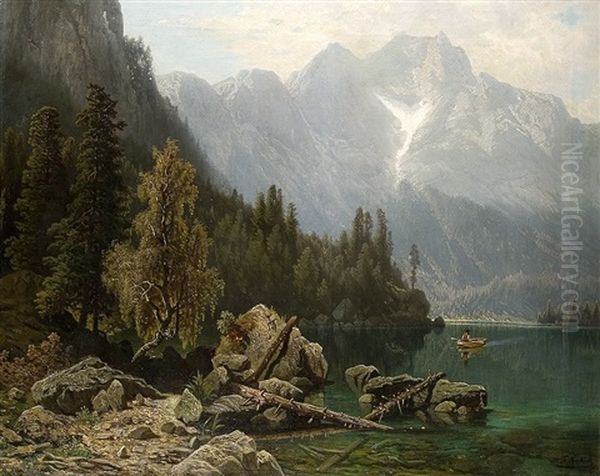 Blick Auf Den Bergsee - view 1