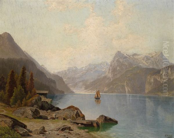 Ein Gebirgssee - view 1