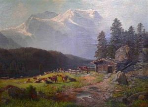 Die Jungfrau-partie Von Der Hohen Scheideck
