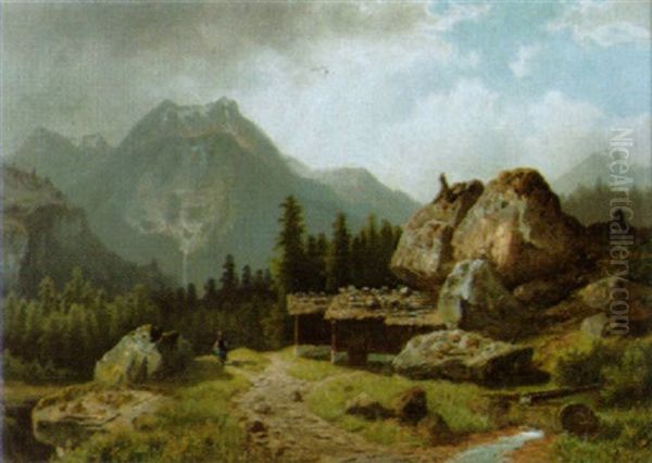 Sommerliche Gebirglandschaft - view 1