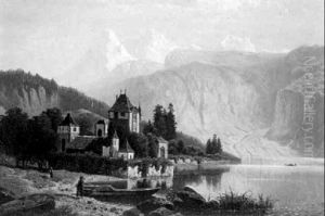 Alpenseelandschaft Alpenseelandschaft