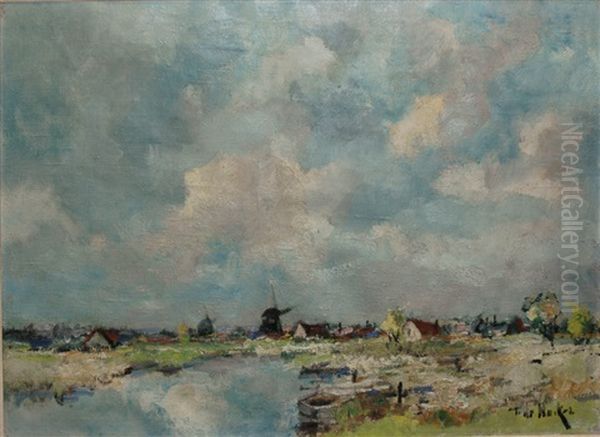 Landscape With Windmills - view 1