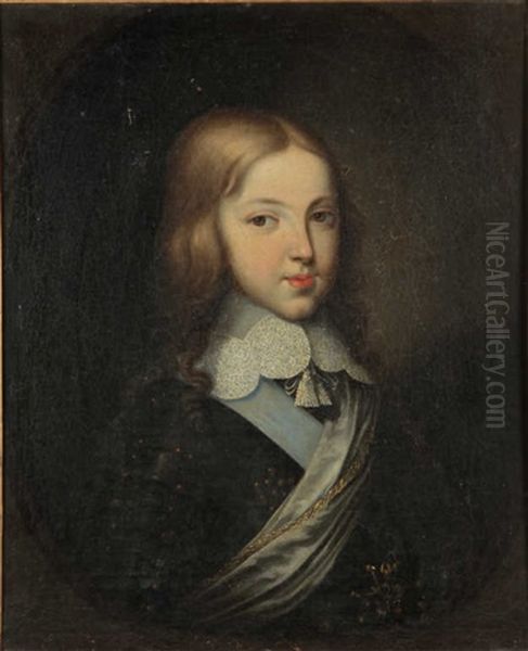 Portrait Presume De Louis Xiv Enfant - view 1