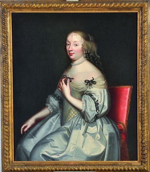 Jeune Femme En Robe Blanche - view 1
