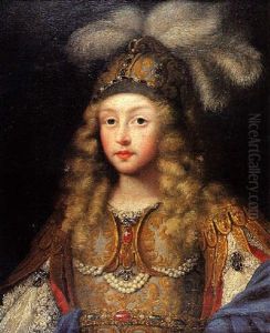 Portrait De Louis Xiv by Jean Nocret