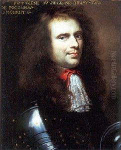 Portrait D'un Marechal De France Mort Au Siege De Douai, Le 2 Juillet 1667