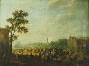 Choc De Cavalerie by Van den Noecke