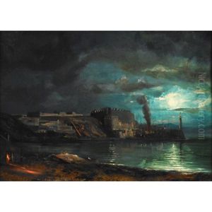 Mers El Kebir (on The North-west Coast Of Algeria) by Noel, Alexandre Jean