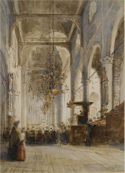 A Church Interior, Rotterdam - view 1