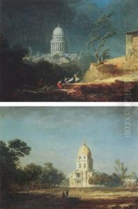 Paris, A View Of The Pantheon