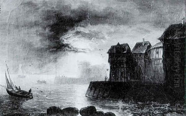 Un Port Au Clair De Lune - view 1