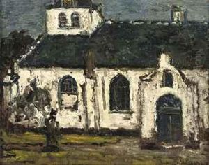 White Church, Batenburg by Suze Robertson