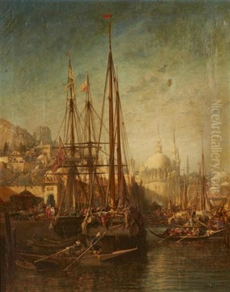 Voiliers Et Caiques A Constantinople - view 1