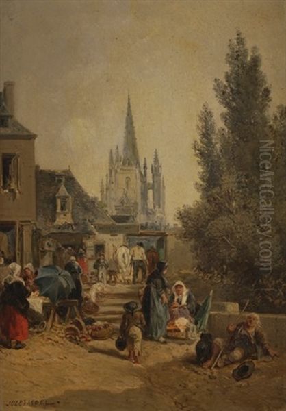 Scene De Marche En Bretagne - view 1