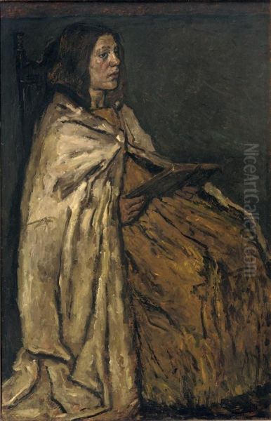 A Girl Reading - view 1