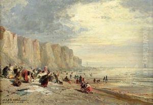 Le Treport by Jules Achille Noel
