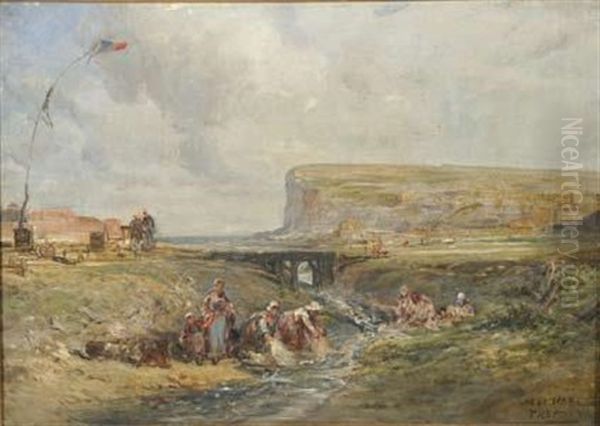 Les Lavandieres Au Treport - view 1