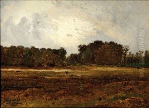 Paysage Anime by Jules Achille Noel