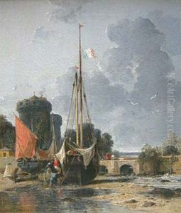 Vue D'un Port De Peche