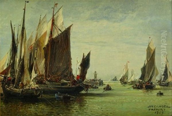 Le Treport, Coin Du Port - view 1