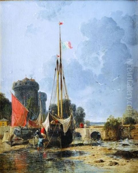 Voiliers Au Port Pres Des Tours - view 1