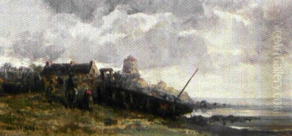 Paysage A La Maree Basse, Morbihan - view 1