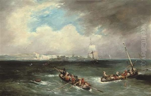 Rowing Out From The Shore - view 1
