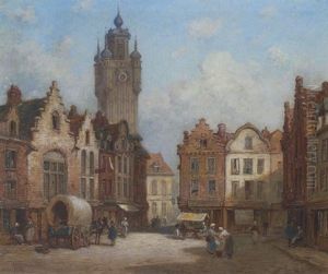 Stadplatz In Bergues