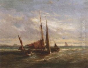 At Anchor In An Offshore Swell
