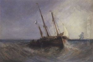 Retour De Peche by Jules Achille Noel