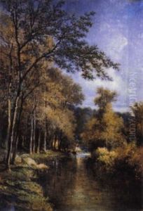 Riviere Pres D'hennebont Dans Le Morbihan