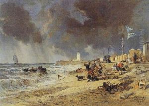 Coup De Vent Au Treport