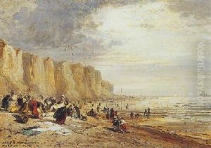 Sur La Plage Du Treport
