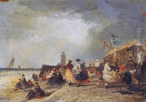 Avant Le Coup De Vent Au Treport