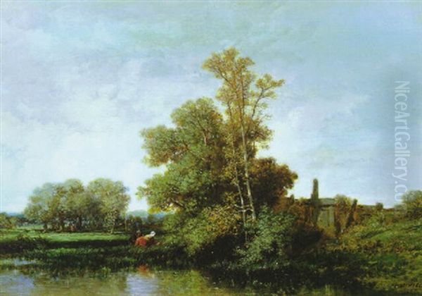 The Reed Gatherers - view 1