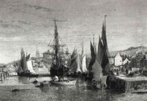 Fecamp by Jules Achille Noel