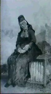 Portrait De Bretonne by Jules Achille Noel