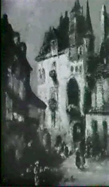 French Village Scene - view 1