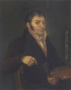 Portrat Eines Kunstlers by Peter Paul Joseph Noel