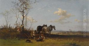 Mittagsrast by Julius Noerr