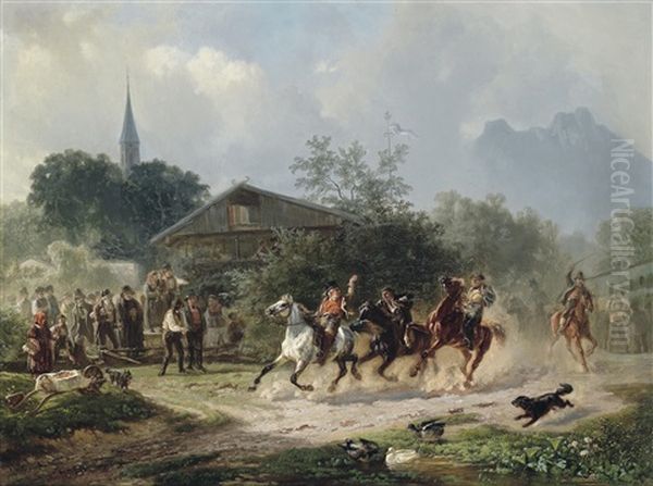 Das Wettrennen - view 1